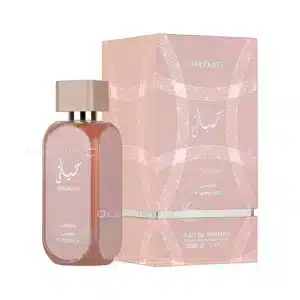 عطر لطافه حیاتی فلورانس صورتی Lattafa Hayaati Florence